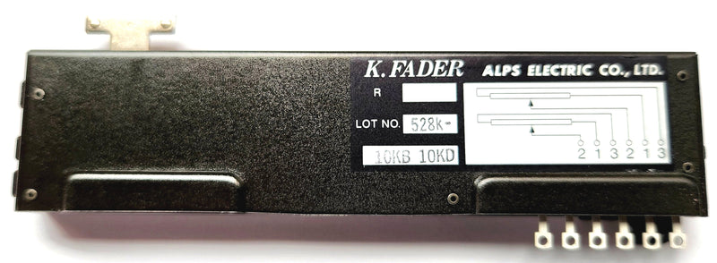 Alps K Fader Slide Pot , 10KB+ 10KD Configuration