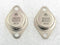 2N3055, Pair of NPN Matched Hfe Audio Power Transistors, Vceo=60V, Ic=15A