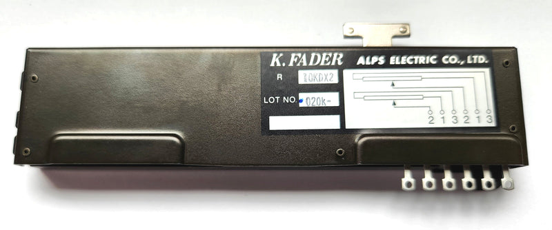 Alps K Fader Slide Pot , 10KDx2 Configuration
