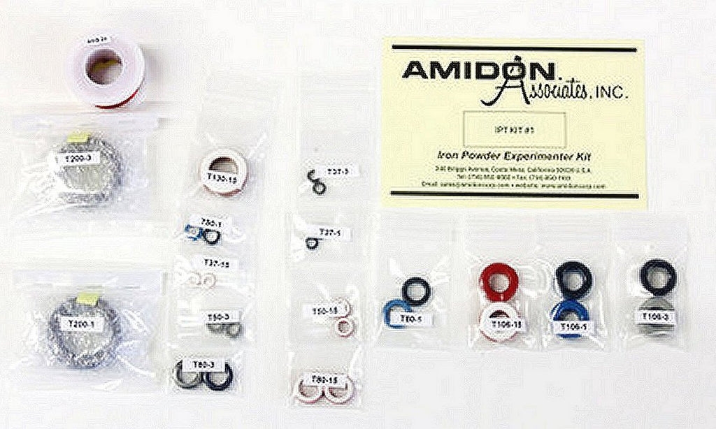 Amidon, RFI Kit #1 of Iron Powder Toroids 1,3,15 Materials – Alltronics LLC