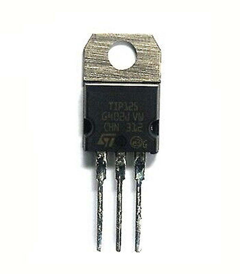 TIP125, PNP Power Darlington Transistor, Vceo= -60V, Ic= -5A, Hfe=>1000
