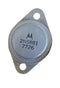 2N5881 NPN Transistor 60V, 15A in a T0-3 Package