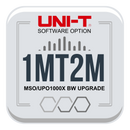 MSO/UPO1000X-1MT2M 200MHz BW Upgrade for MSO/UPO1104