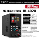 BSIDE I8 Programmable DC Power Supply 30V 10A Bench Unit