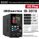 BSIDE I8 Programmable DC Power Supply 30V 10A Bench Unit