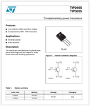 TIP2955 (PNP) Darlington -60V and -15A Power Transistor