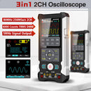 MUSTOOL MDS8209 OSC + DMM + Waveform Generator 3 in 1 80MHz/50MHz Bandwidth Dual Channel Handheld Oscilloscope Innovative AI Waveform Preview Support 15W Fast Charge