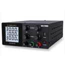 NICE-POWER SPS-W-D Series DC Power Supply Precision Adjustable Voltage Current 0-120V 0-5A Horizontal LCD Display Encoder Tuning 4 Rotary Knobs USB Output High Stability for Laboratory and Testing