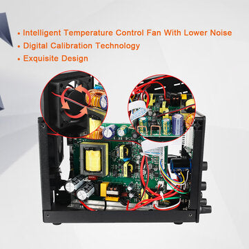 NICE-POWER R-SPS-D 3010D Power Supply 0-30V 0-10A Four-Digit Display USB 5V2A LCD Screen Low Ripple Compact Design