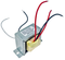 117VAC -> 24VAC/12VAC, 2A, CT Transformer, Flying Lead Terminals