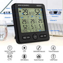 Multifunction Wireless Thermometer/Hygrometer with Three Remote Sensors