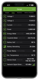 PowerMon - Bluetooth LE Advanced Battery Monitor / DC Power Meter with data logging