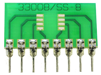 8 Pin SIP Surface Mount Adapter for Super SOT -8*, NSC PKG. CODE 34, etc