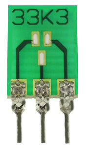 3 Pin SIP Surface Mount Adapterfor SC-70-3, SOT-323, ANALOG KS-3 , etc ...