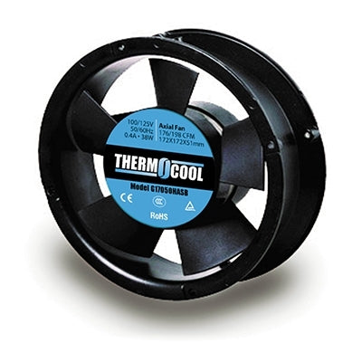 ThermoCool, Ball Type, 172mm Diameter, 38W, 120v AC Fan - Lot of 10
