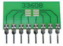 8 Pin SIP Surface Mount Adapter for SOT-23-8, SOT-28, TSOT-23-8ALPHA, etc