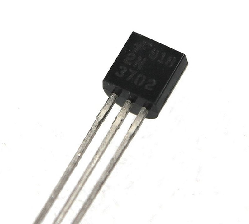 2N3702, PNP General Purpose Transistor, Vceo= -25V, Ic= -800mA, Pmax ...
