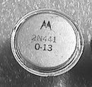 2N441 Vintage Ge-PNP Power Transistor, Vceo=-40V, Ic=-15mA, Pmax= 150mW