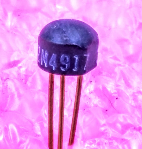 P49 Transistor Vintage 2N4917 PNP General Purpose Transistor, Vceo= -30V, Ic= -100mA ...