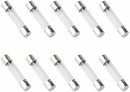 10A, 32mm AGC 125/250VAC Glass Fast Blow Fuses, Pkg of 10