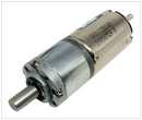 6-24 VDC 1:84 Ratio Compact Gear Motor, 6mm Diameter x 14mm shaft