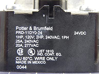 PRD-11DY0-24 DPDT Panel Plug-in 24V Relay