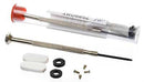 Eyeglass Repair Kit (Screwdriver, 4 Mixed screws, 2 Hinge Rings, 2 Nose Pads)